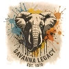 Savanne-Erbe-Elefant