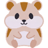 Hamster bestickt