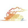 Eisenbahn Retro Look