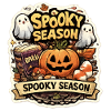 Spukige Saison Kürbis & Geister