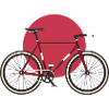 Fixie Fahrrad Japan Style Shirt