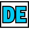 DE Initialen Buchstaben Logo