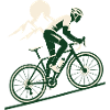 Rennrad Bergfahrt Cycling Shirt