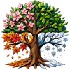 Four Seasons Tree Polygon