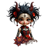 Gotische Lotus Chibi