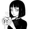 Düstere Gothic Kaffeetasse
