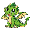 Süßer Drache