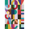 Joy & Peace – Abstraktes Farbdesign