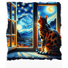 Bengalkatze Starry Night