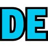 DE Initialen Block Logo