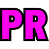 PR Initialen Block Logo
