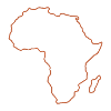 Karte von Afrika