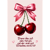 Kirschenzauber mit rosa Schleife