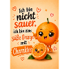 Orange mit Charakter