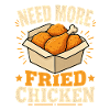 Knusperhähnchen Fried Chicken Geschenk