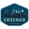 Chicago Skyline Nacht