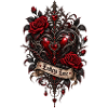 Endlose Liebe – Dunkles Gothic Herz