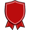Rotes Award-Bandabzeichen