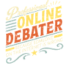 Professioneller Online-Debattierer
