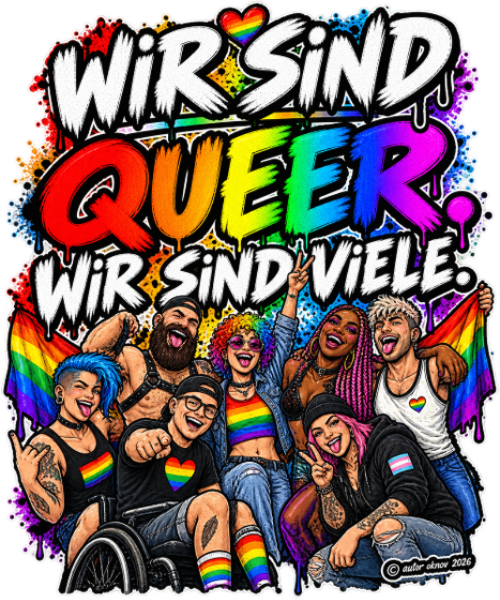 Wir sind queer. Wir sind viele.