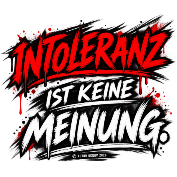 Intoleranz ist keine Meinung