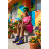 Neon Bloom Streetwear