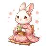 Weißer Hase