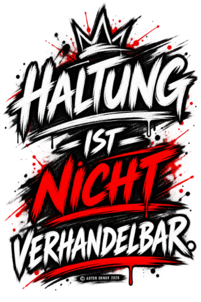 Haltung ist nicht verhandelbar