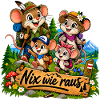 Mäusefamilie Outdoor