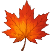 Herbstblatt Farbverlauf