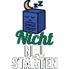 T-Shirt für Sysadmin – Nicht neu starten