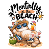Cat-Beach-Urlaub mit Sonnenbrille