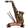 Retro-Saxophon