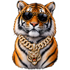 Cool Tiger Leopard Sunglasses 