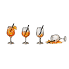 Cocktail Alkohol Pegelstand