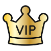 Goldene VIP-Krone