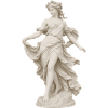 Calypso-Göttin in drapiertem Kleid