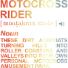 Motocross Fahrer Bedeutung