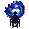 Kosmische Kreativität am Schreibtisch