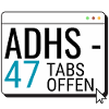 ADHS – 47 Tabs offen
