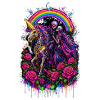Hexen – Einhorn-Skelett-Paar