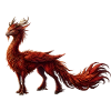 Roter Drache des Ahnenfeuers
