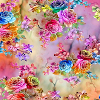 Regenbogenblüte-Kaskade