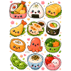 Kawaii Japanisches Essen | Bento & Sushi