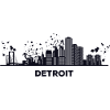 Detroiter Skyline Detroit