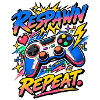 Respawn Repeat Neon Controller