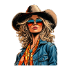 Coole Lady Western Style