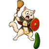 Gurken-Exorzist-Katze