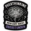 Overthinking Kopf Überstunden