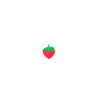 Herzschlag Erdbeere Design